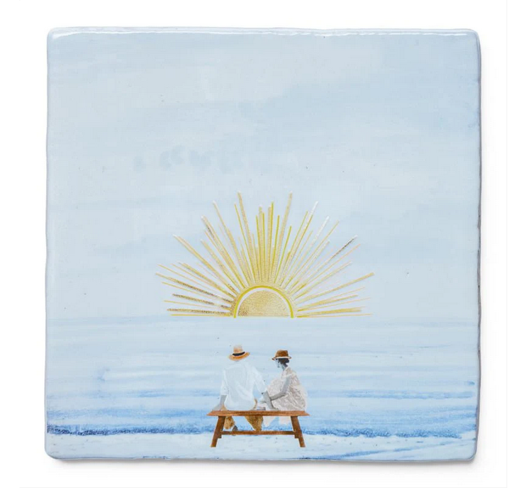 Storytiles - Watching the sunset together