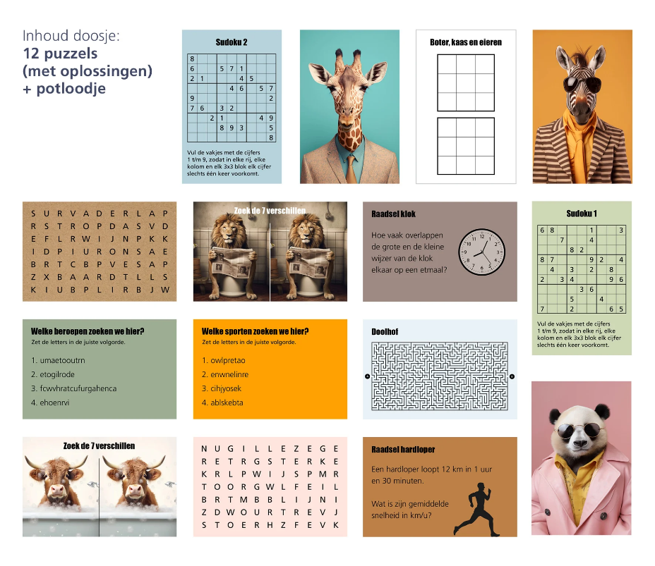 Puzzeldoosje Vaderdag
