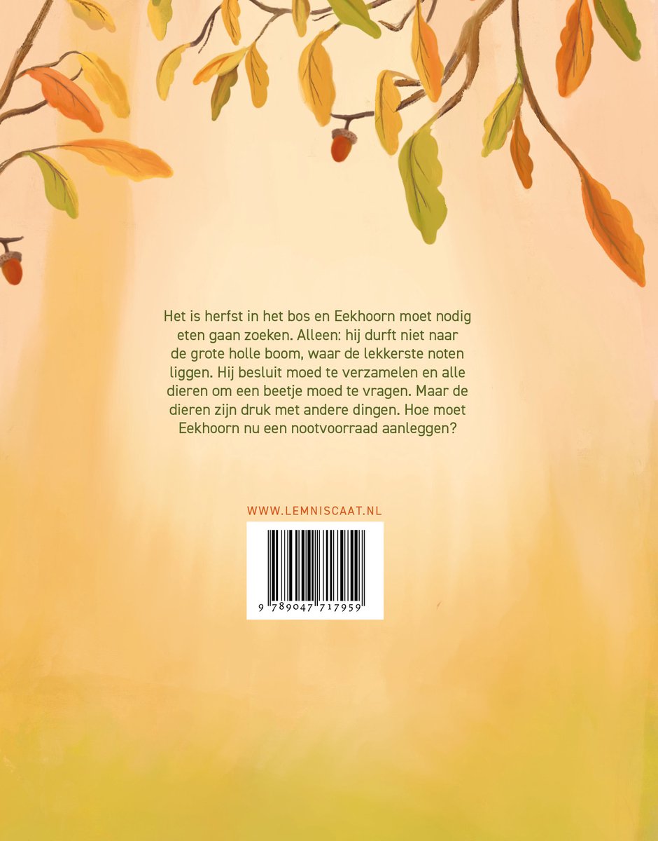 Eekhoorn verzamelt moed