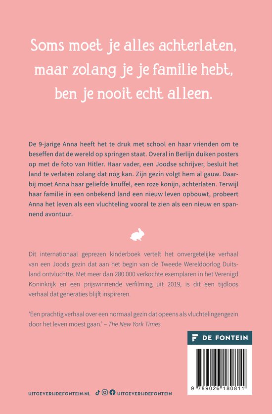 Hitler heeft mijn roze konijn gestolen