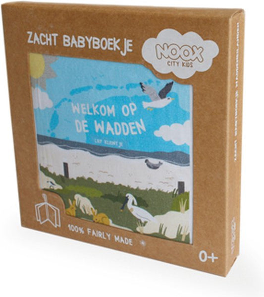 Zacht babyboek Welkom op de Waddeneilanden