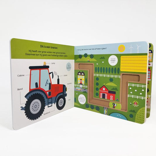 Rondje met de tractor