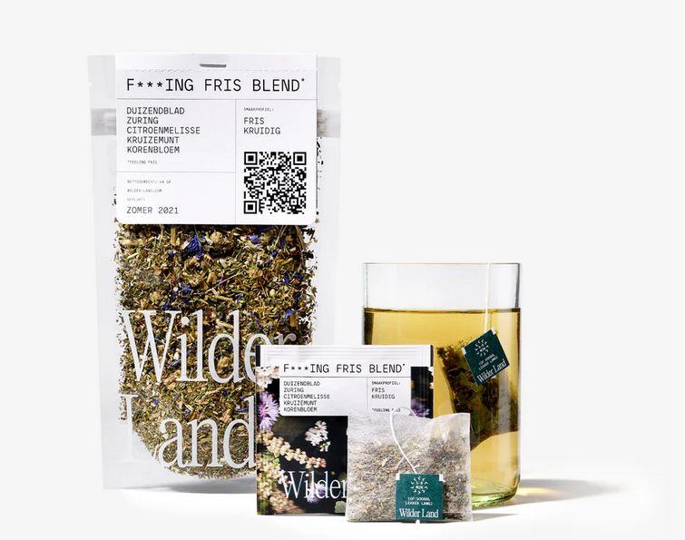 Wilder Land losse (on)kruidthee F***ing fris blend