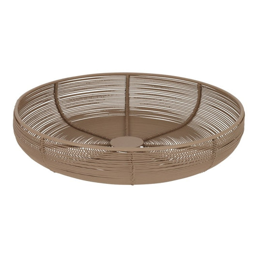 Draadmand taupe Pim