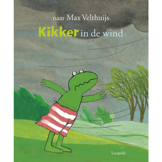 Kikker in de wind