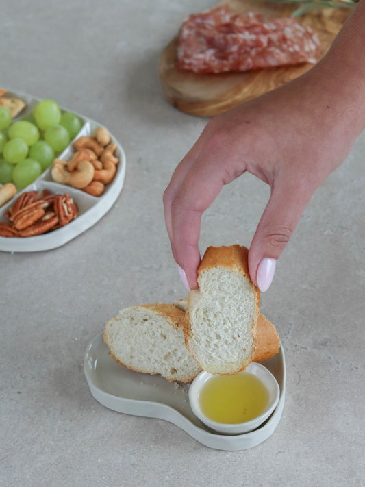 Serveerschaal Senna Grijs S