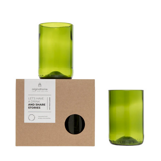 Glazen groen M | Fairtrade