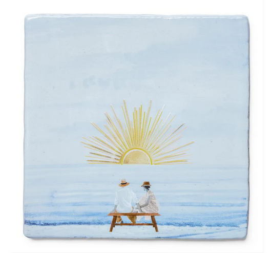 Storytiles - Watching the sunset together
