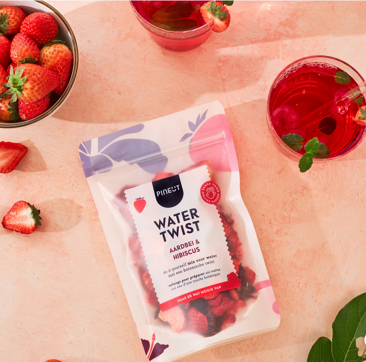 Watertwist Aardbei & Hibiscus