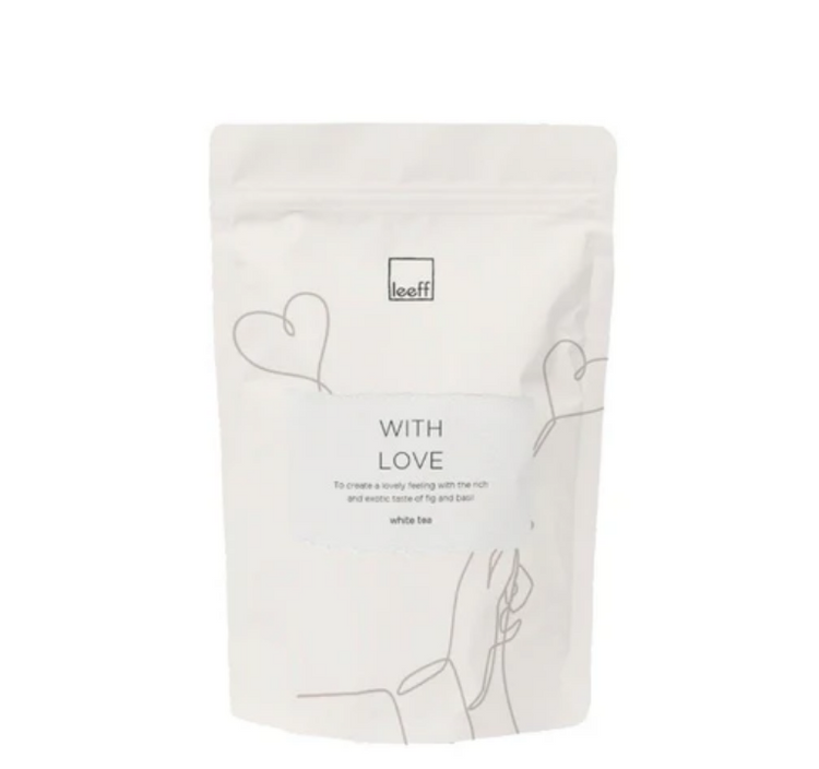 Pochette cadeau thé | With love