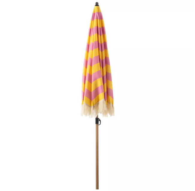 Parasol Soleil stripe Quince