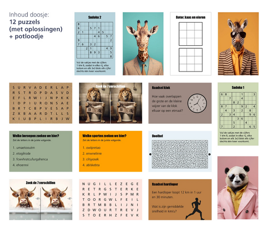 Puzzeldoosje Vaderdag