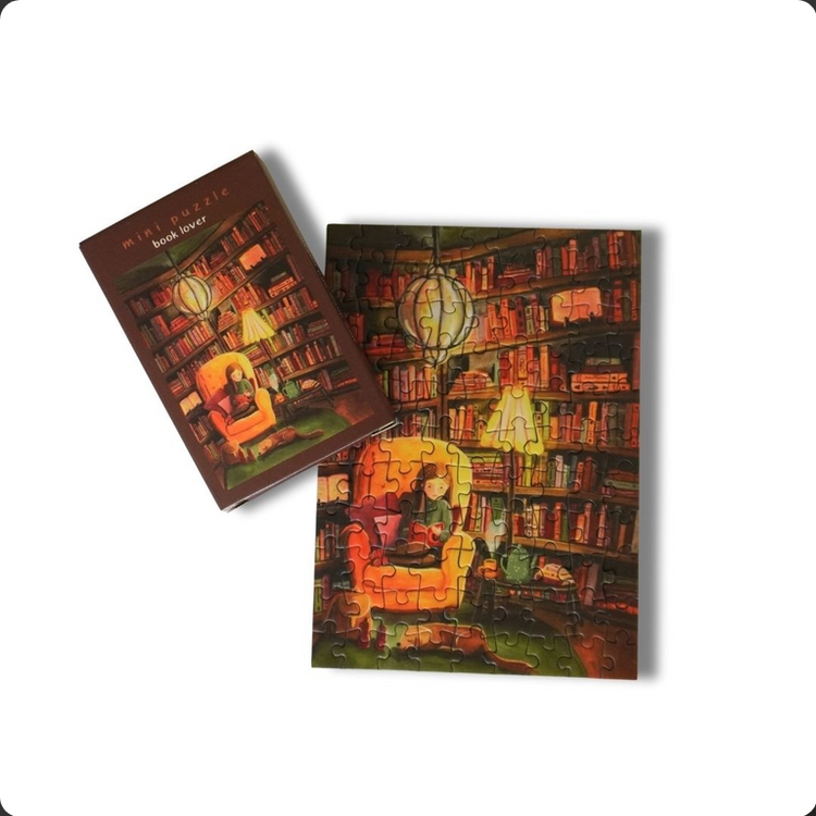 MIni puzzel | Book lover - 99 stukjes