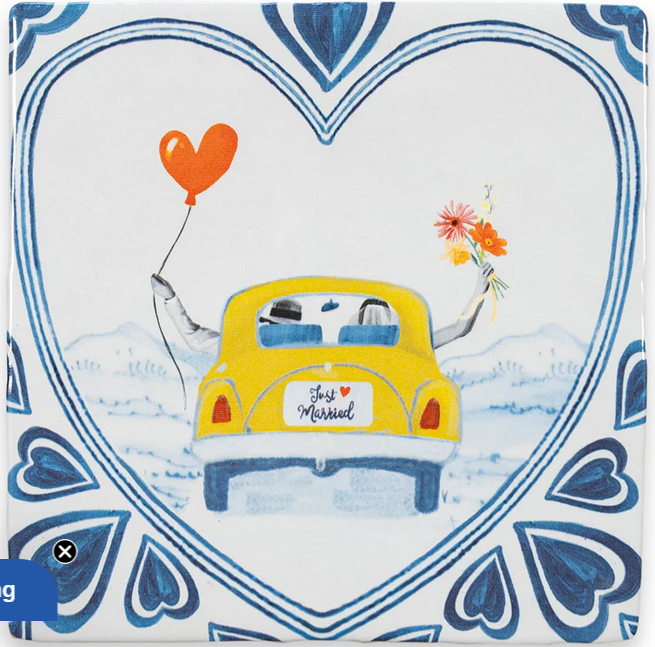 Storytiles - Just married, off we go!