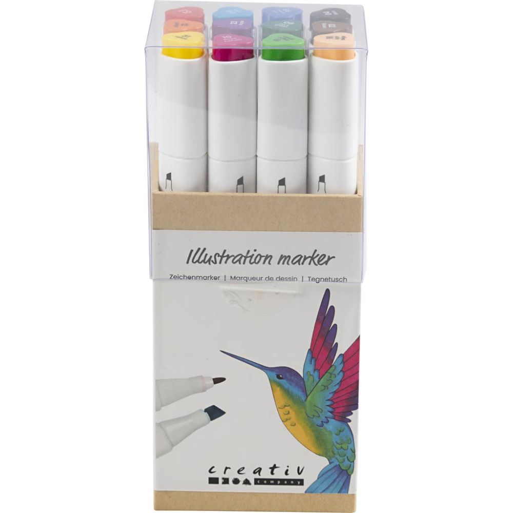 Alcohol markers | basiskleuren
