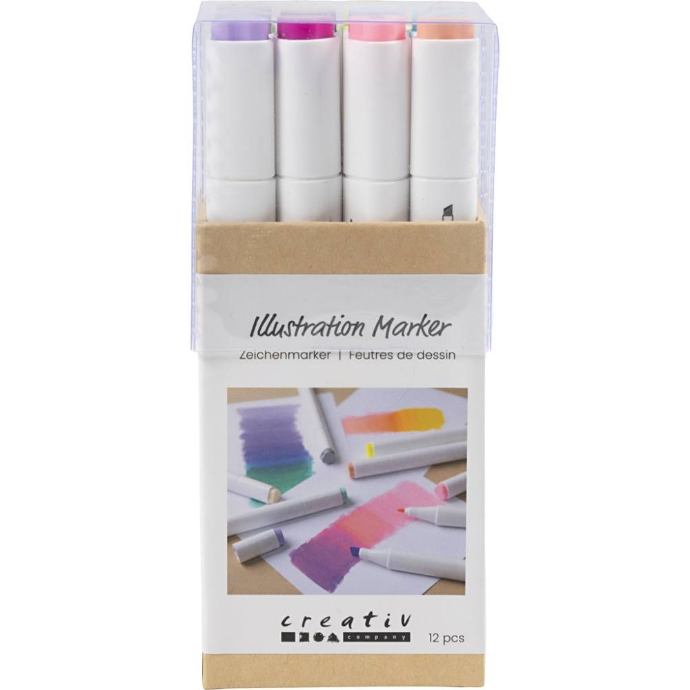 Alcohol markers | pastel kleuren