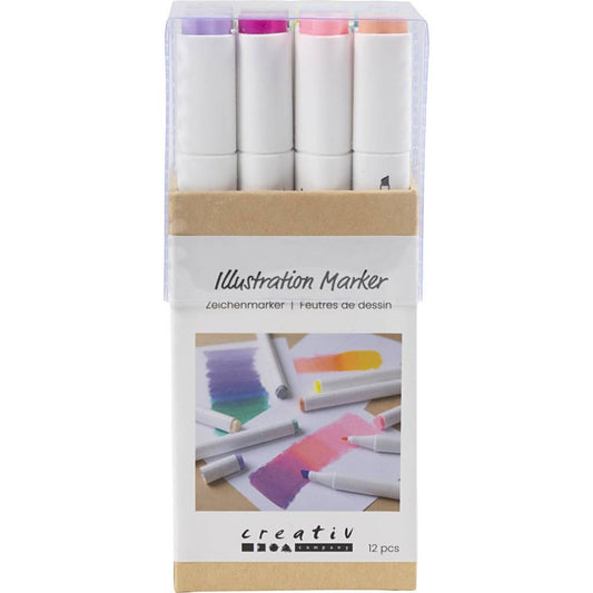 Alcohol markers | pastel kleuren