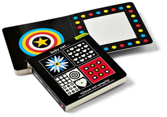 Baby ziet... kijkboek met spiegeltje