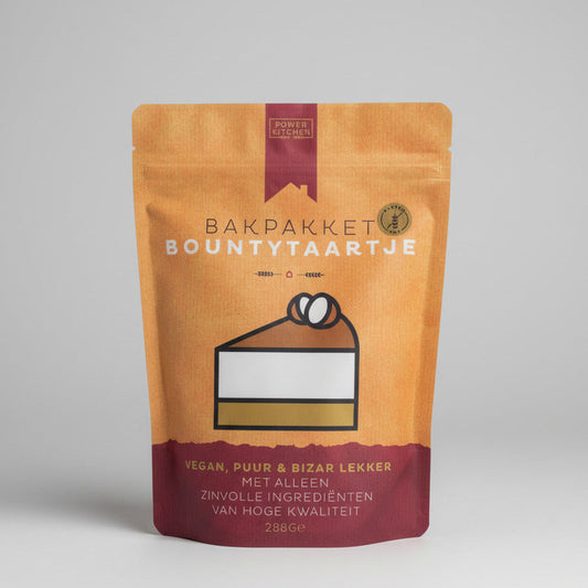 Bakpakket Bountytaartje | Glutenvrij