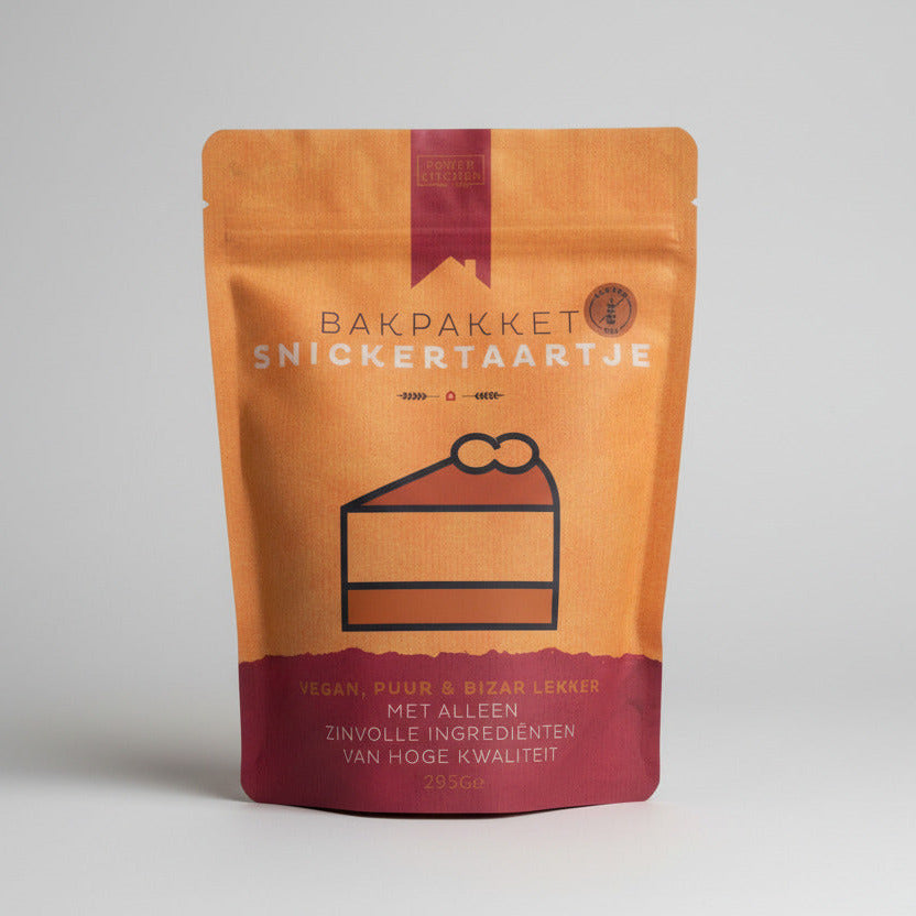 Bakpakket Snickertaartje | Glutenvrij
