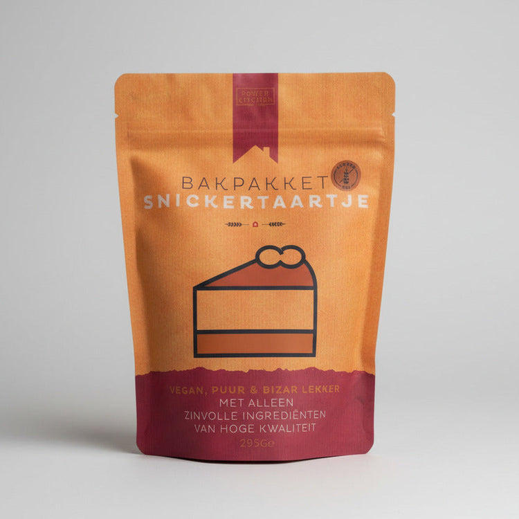 Bakpakket Snickertaartje | Glutenvrij