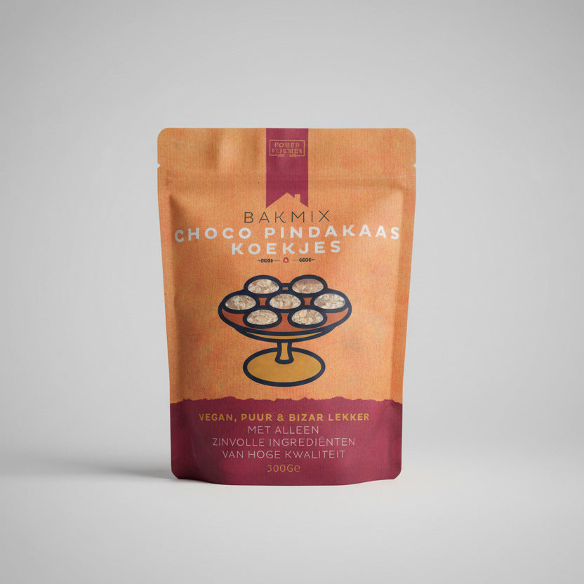 Bakmix choco pindakaas koekjes
