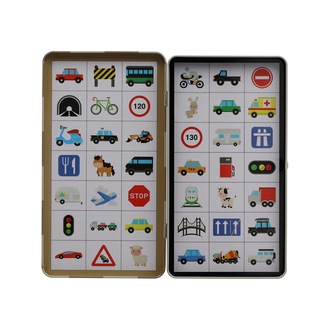 Magneet reisspel bingo