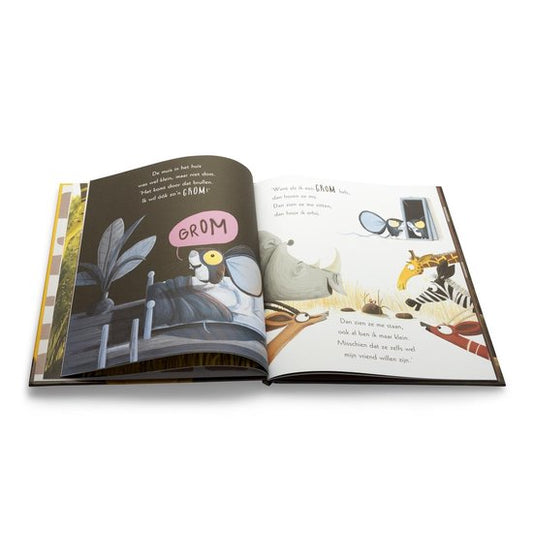 De leeuw in de muis | Kartonboek
