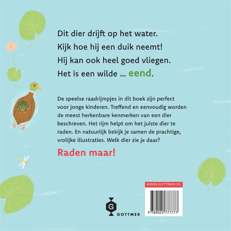 Dit dier hier - 30 raadrijmpjes