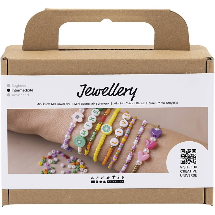 DIY | Mini creatieve box kleurrijke armbanden