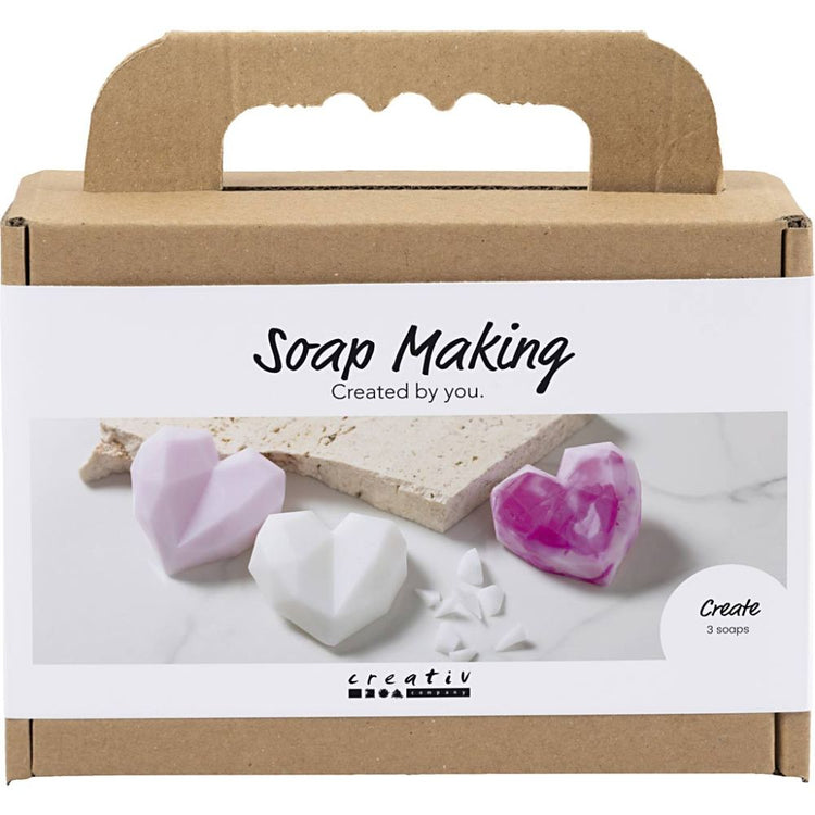 DIY | Mini hobbyset hart zeepjes maken