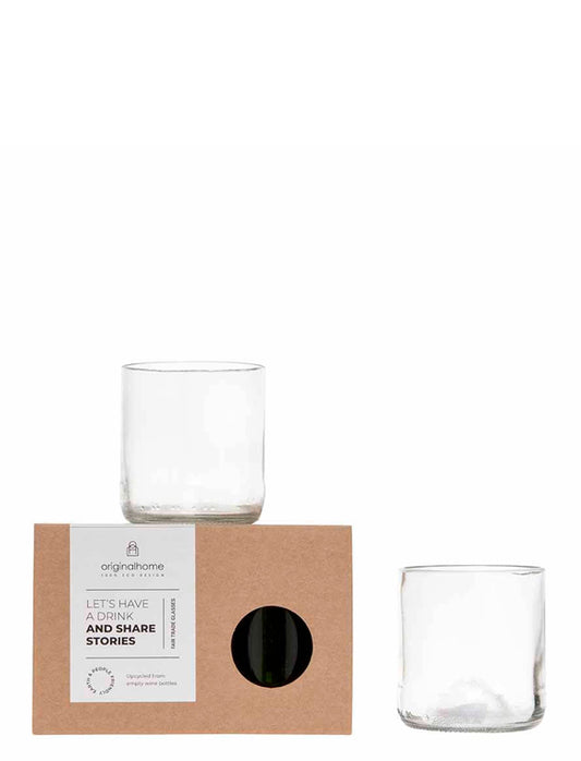 Glazen helder S | Fairtrade