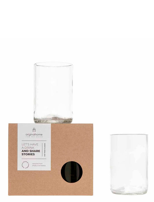 Glazen helder M | Fairtrade