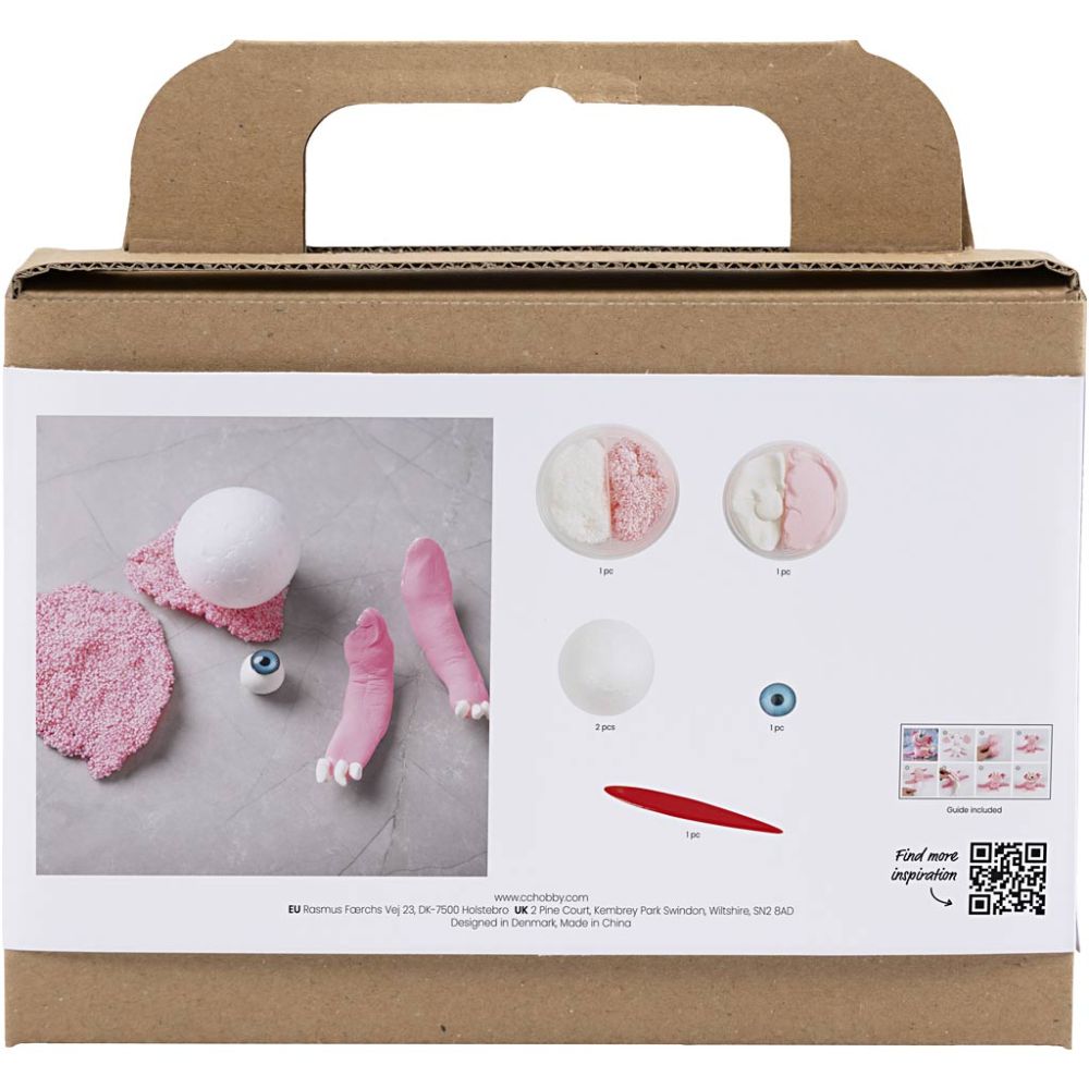 DIY | Mini set boetseren - monster