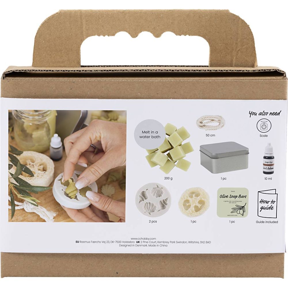 DIY | Hobbydoos olijfzeepjes maken