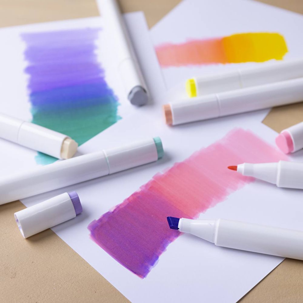 Alcohol markers | pastel kleuren