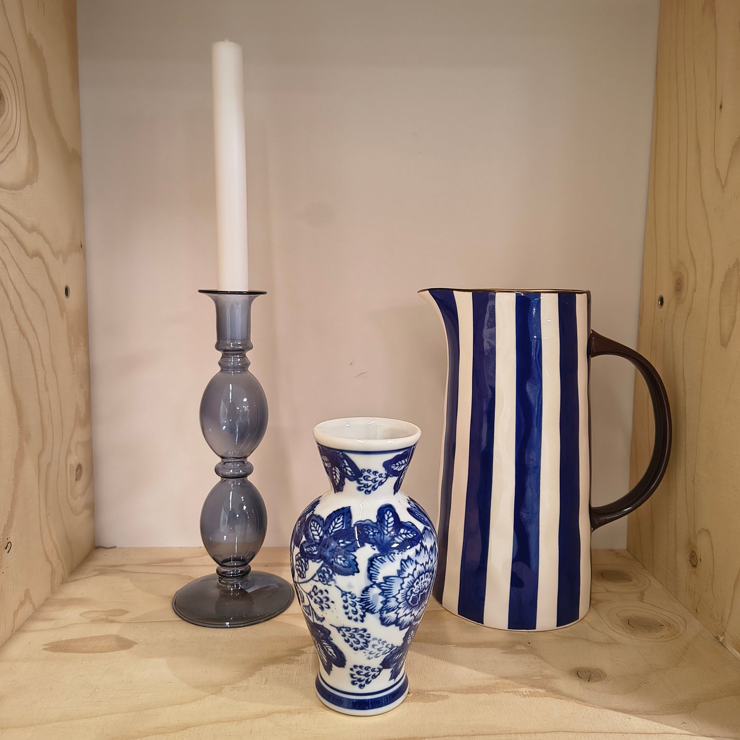 Dinerkaarshouder blauw