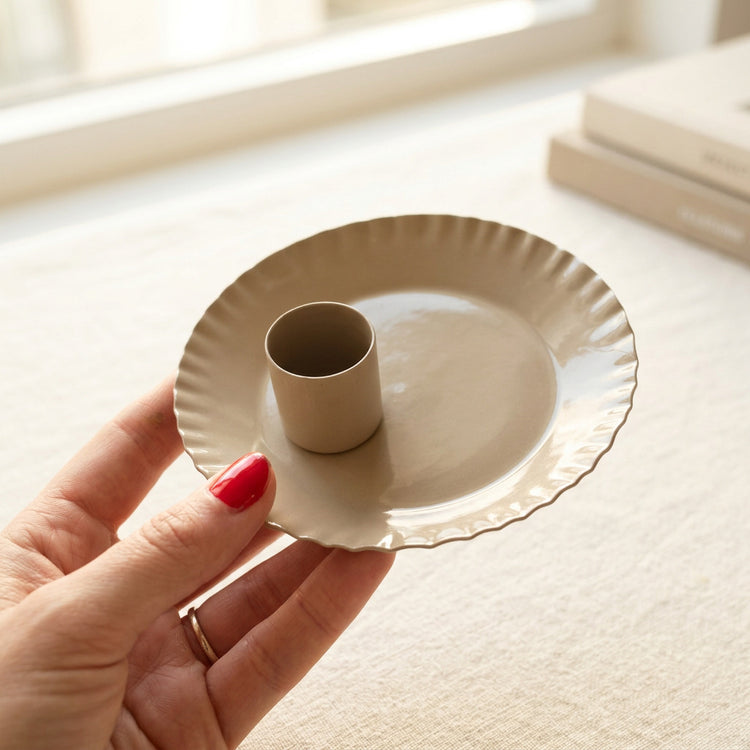 Kaarsenstandaard dish
