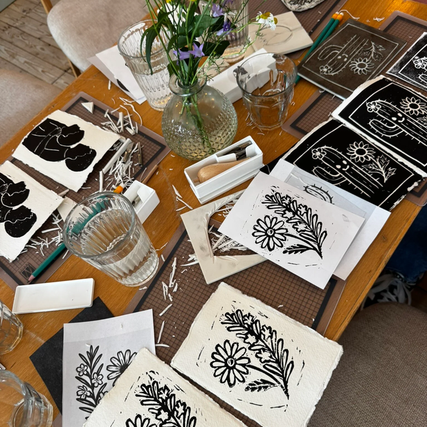 Linoprint workshop