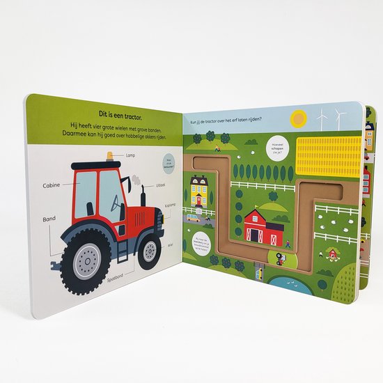 Rondje met de tractor