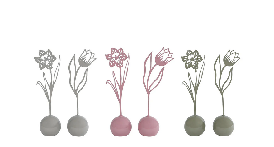 Sculptuur flower L