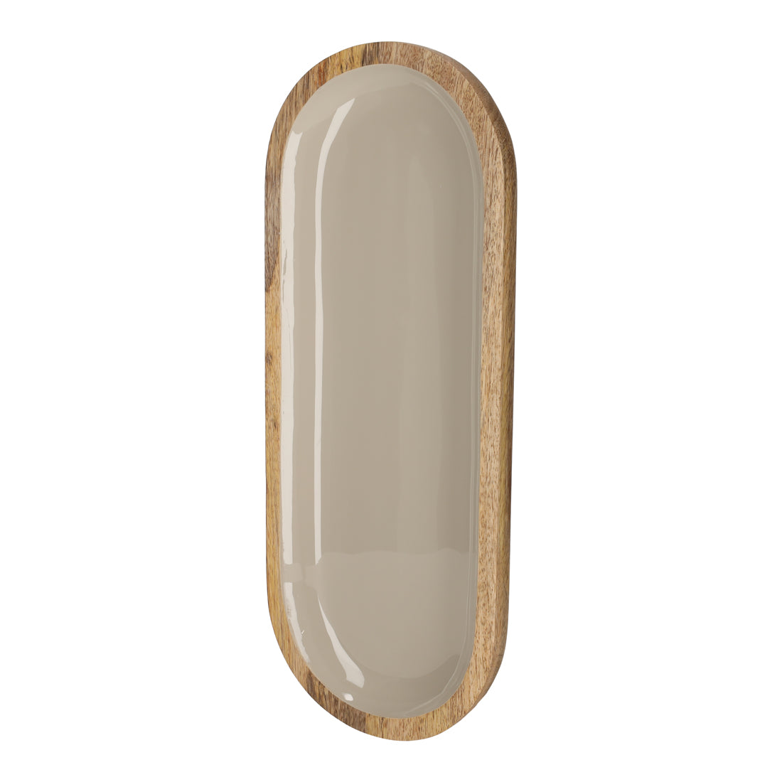 Serveerplank shiny ovaal