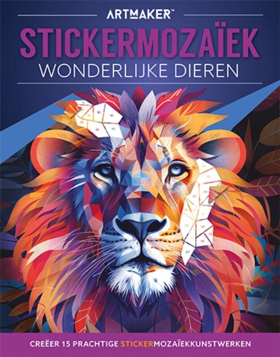 Stickermozaiek - Wonderlijke dieren