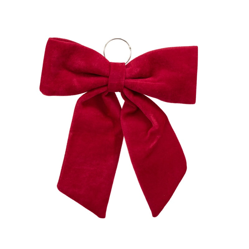 Stoffen strik rood