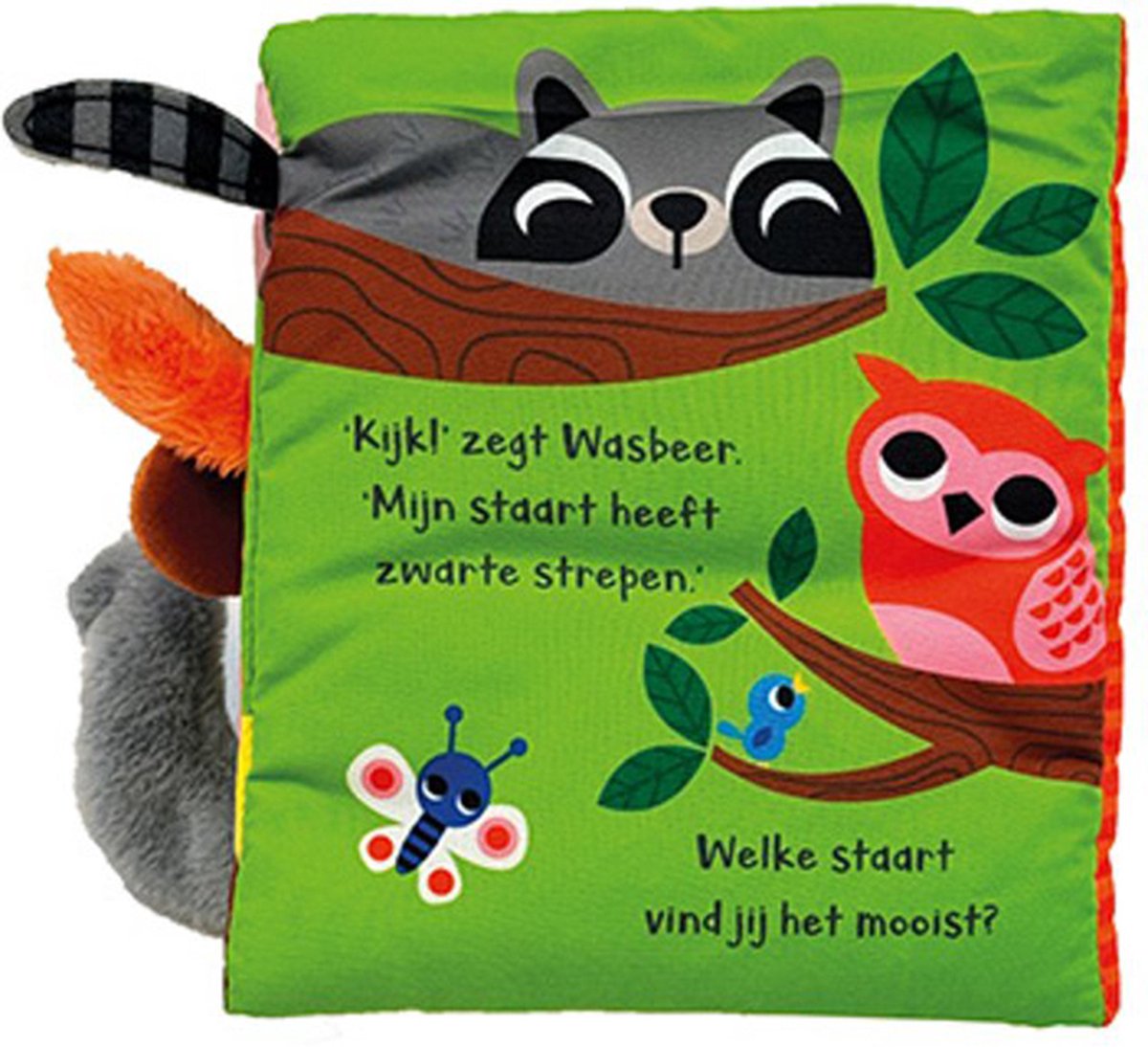 Van wie is deze staart? Bosdieren